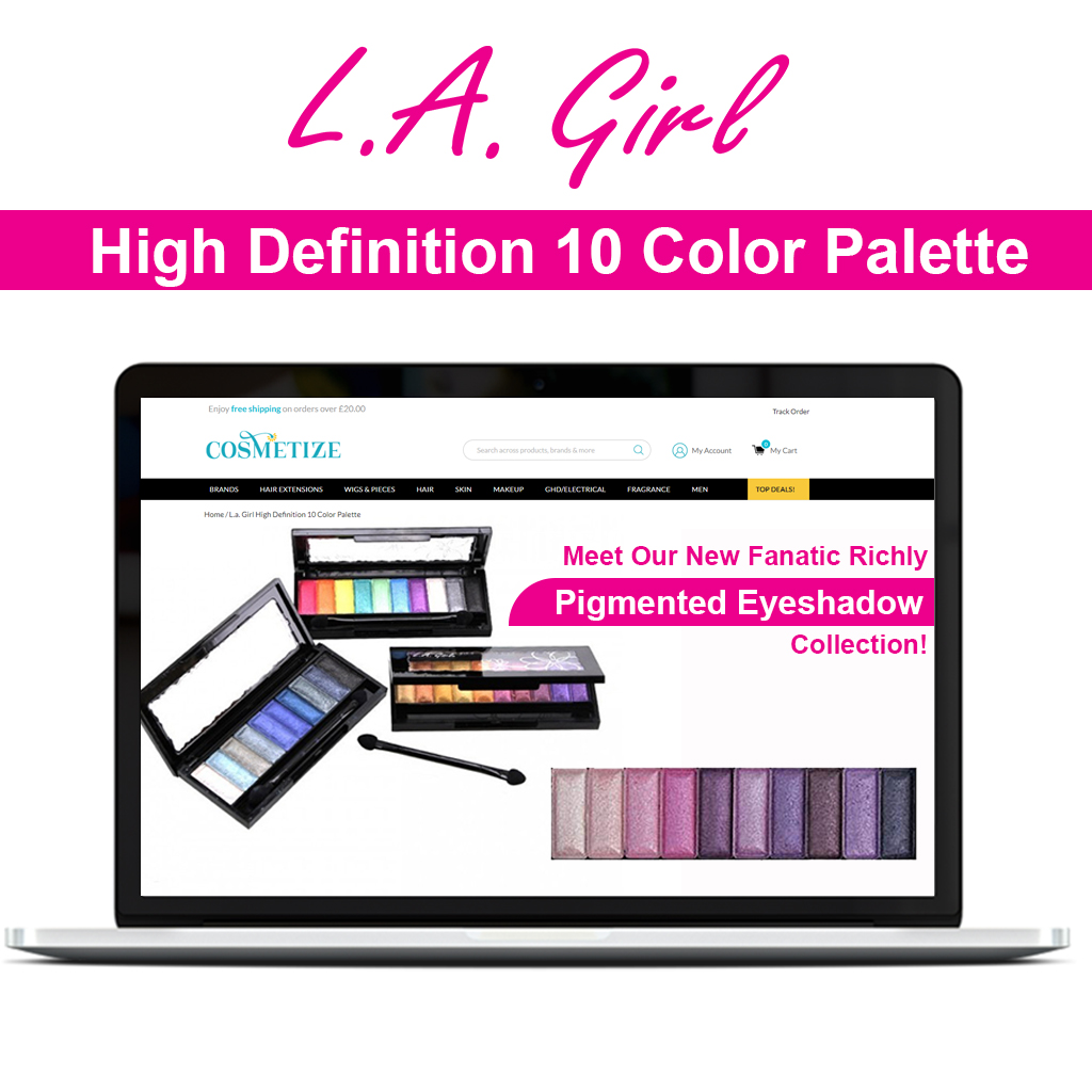 L.a. Girl High Definition 10 Color Palette