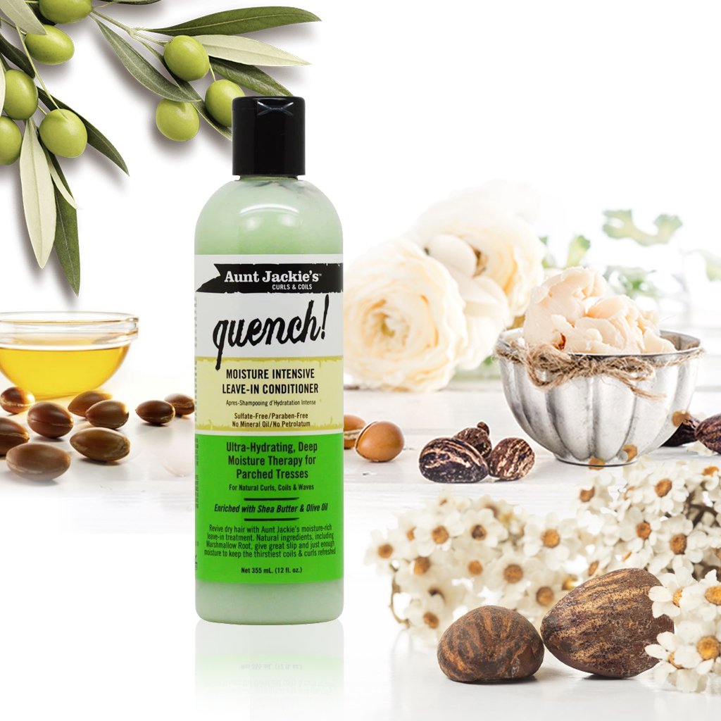 Aunt Jackie’s Quench Moisture Intensive Leave-in Conditioner