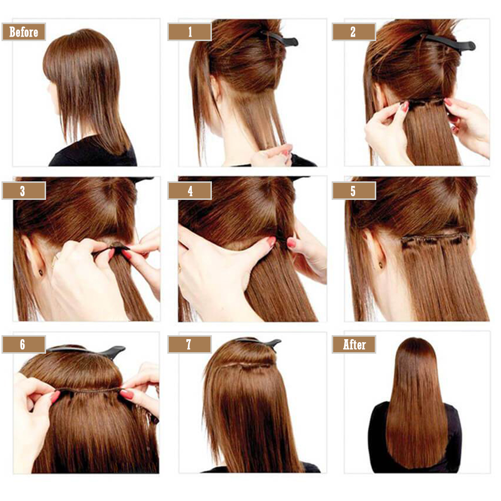 How Can You Apply Clip-in Hair Extensions