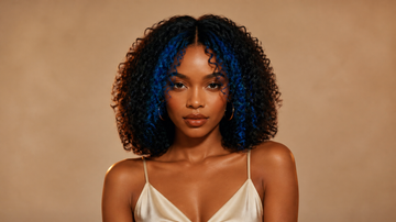 11 Ways to Wear Blue With Black Hair