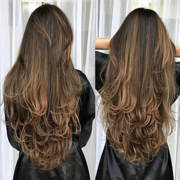 11 Long Feathered Cut Hairstyles Ideas for Girls