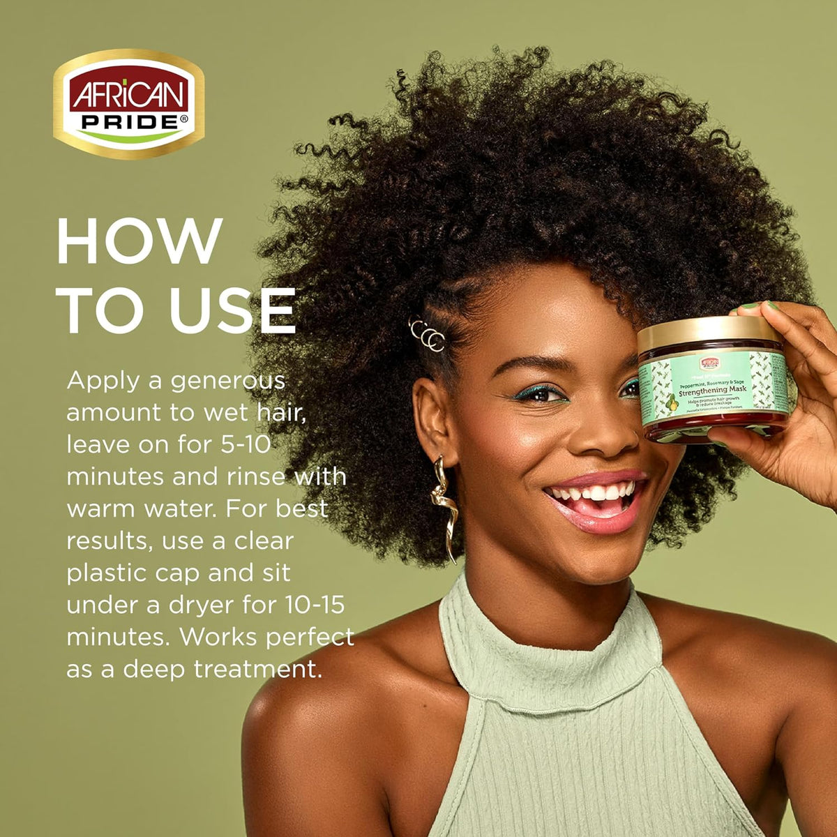African Pride Feel It Formula Strengthening Mask