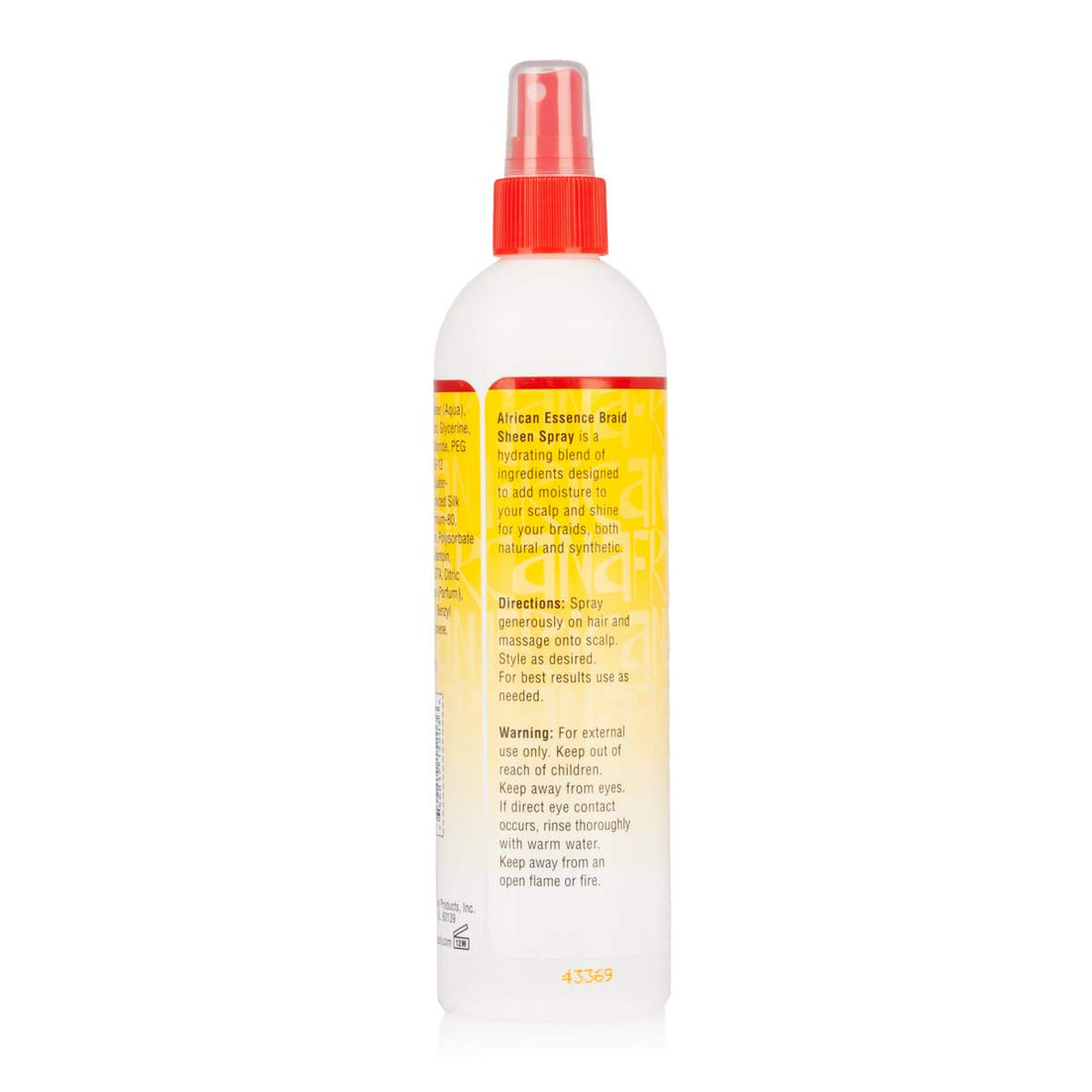 African Essence Braid Sheen Spray