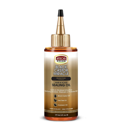 African Pride Black Castor Miracle Hair & Scalp Sealing Oil
