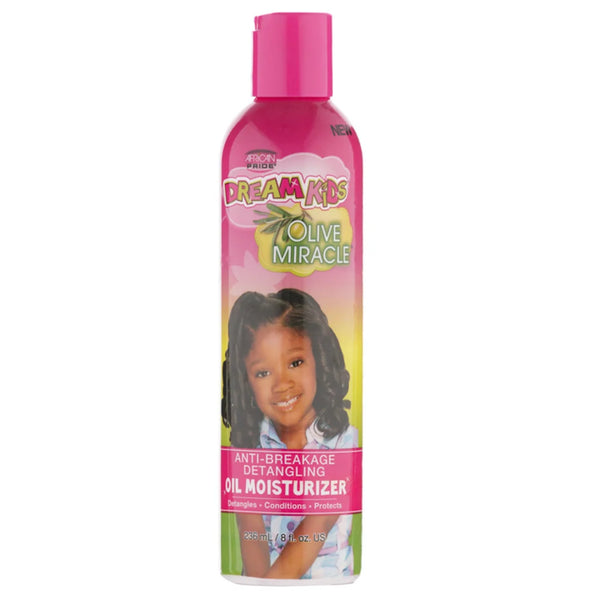 African Pride Dream Kids Olive Miracle Anti-Breakage Detangling Oil Moisturizer
