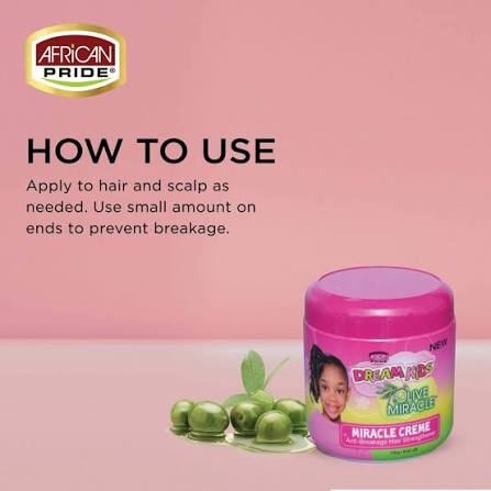 African Pride Dream Kids Olive Miracle Creme