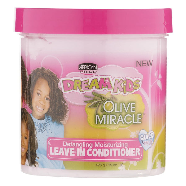 African Pride Dream Kids Olive Miracle Detangling Moisturizing Leave-in Conditioner