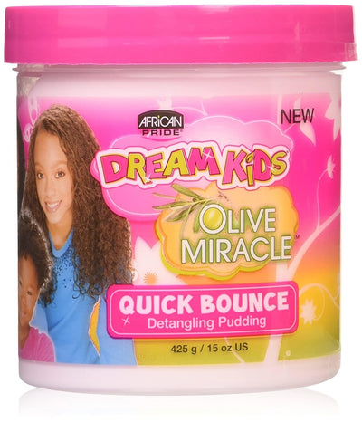 African Pride Dream Kids Olive Miracle Quick Bounce Pudding