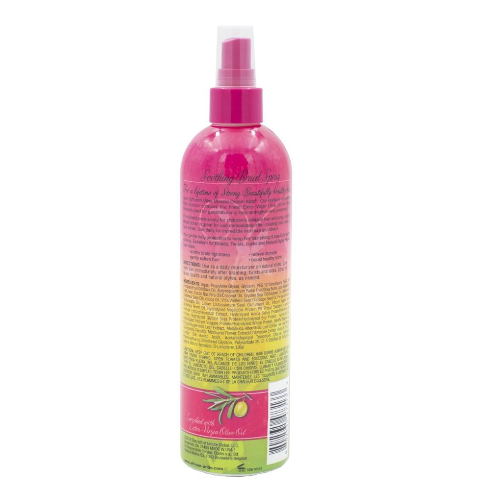 African Pride Dream Kids Soothing Moisturizing Braid Spray