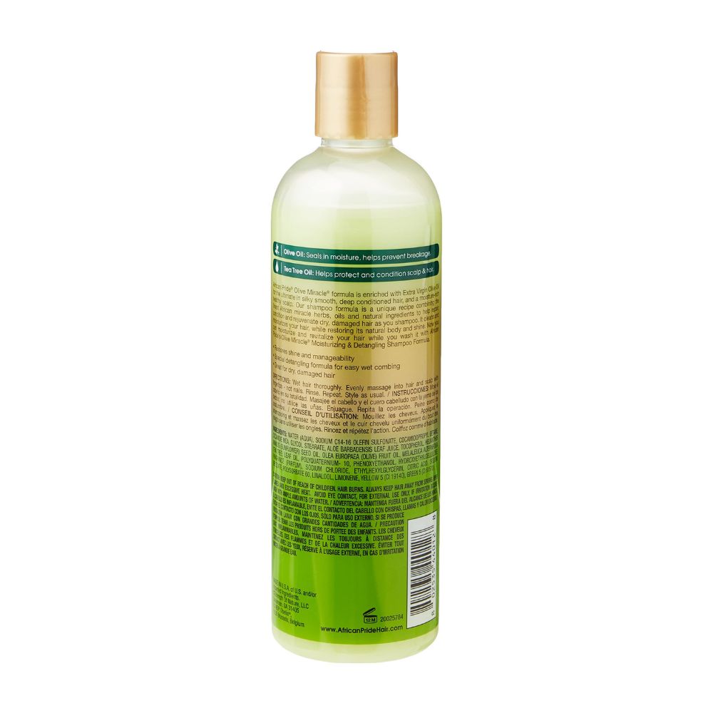 African Pride Olive Miracle 2 in 1 Shampoo & Conditioner