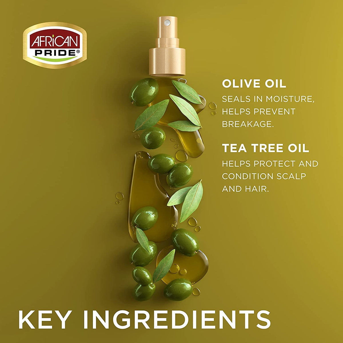 African Pride Olive Miracle 2 in 1 Shampoo & Conditioner