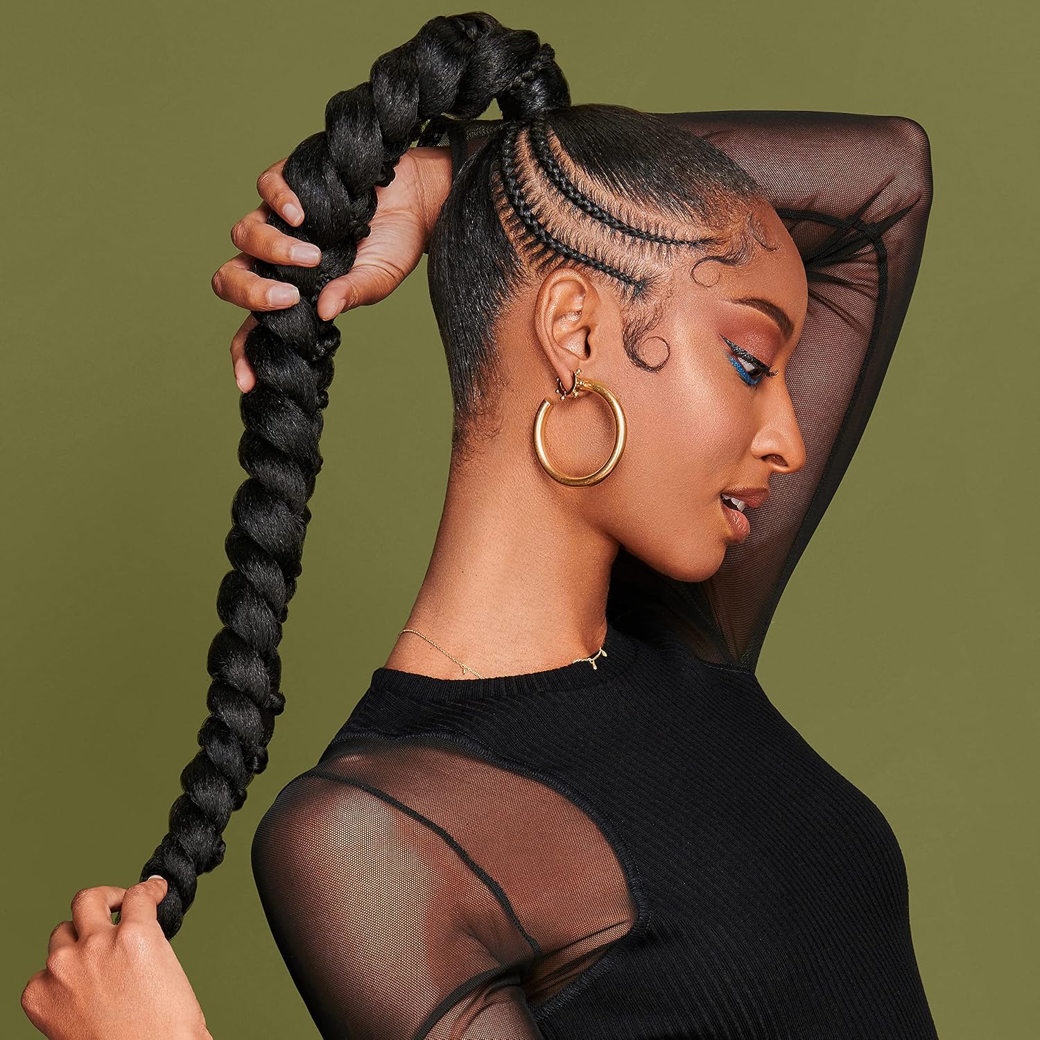 African Pride Olive Miracle Anti-Breakage Growth Oil Treatment