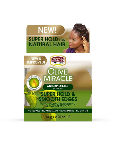 African Pride Olive Miracle Silky Smooth Edges