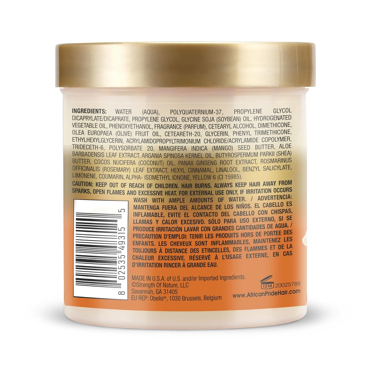 African Pride Shea Butter Miracle Leave-In Conditioner