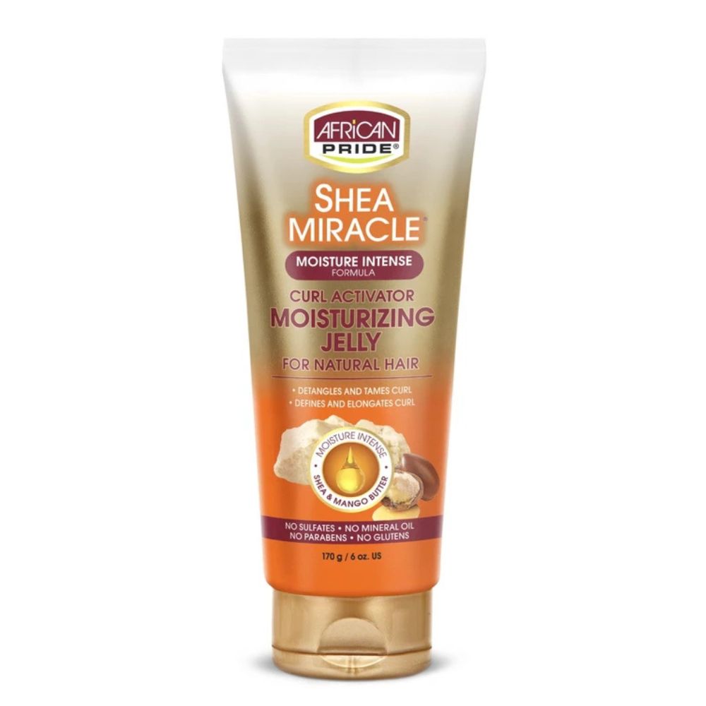 African Pride Shea Miracle Moisture Intense Curl Activator Moisturizing Jelly
