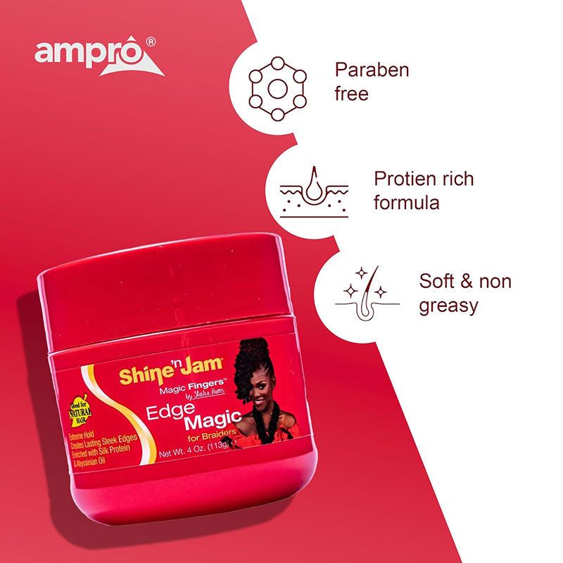 Ampro Shine 'n Jam Magic Fingers Edge Control