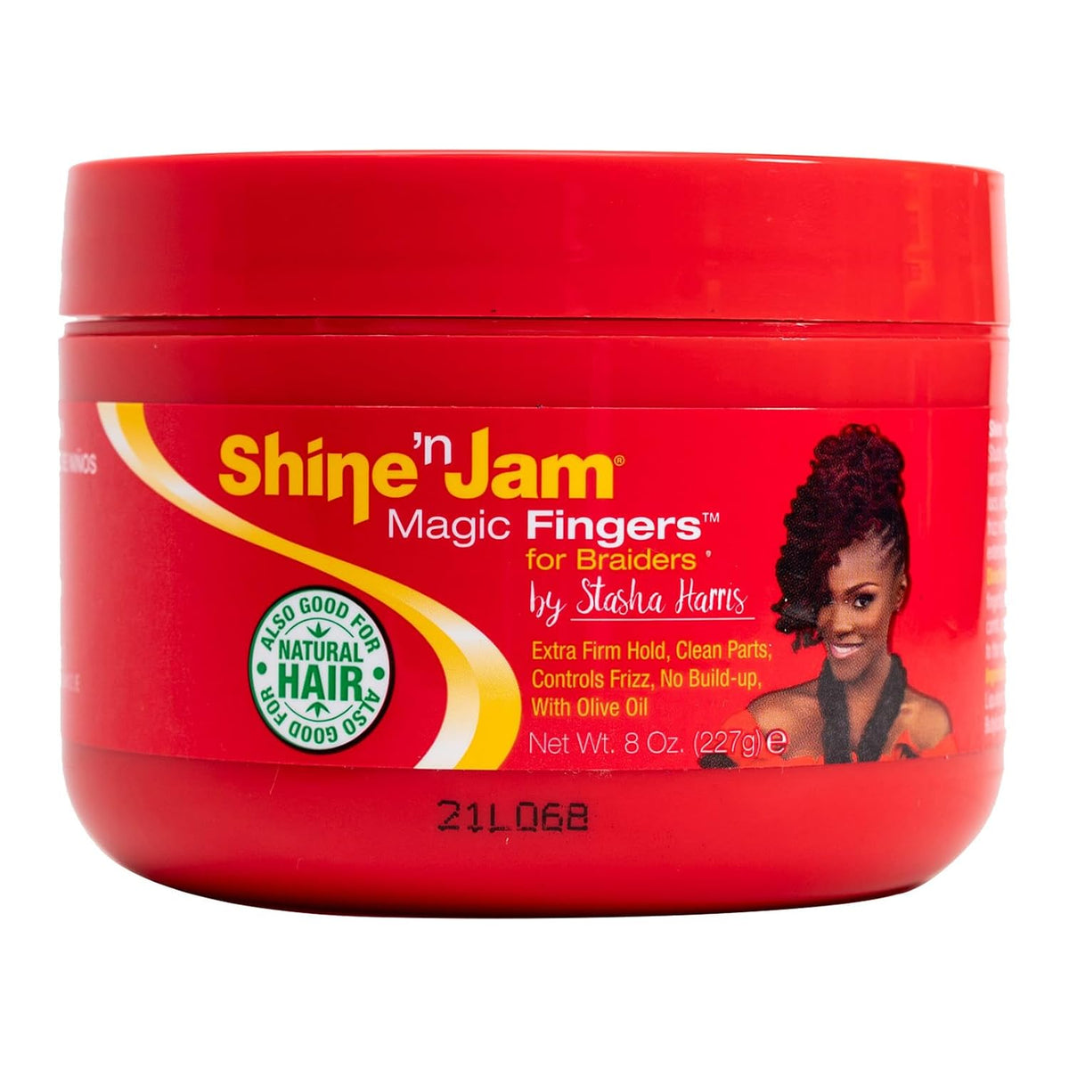 Ampro Shine 'n Jam Magic Fingers For Braiders Extra Firm Hold Gel