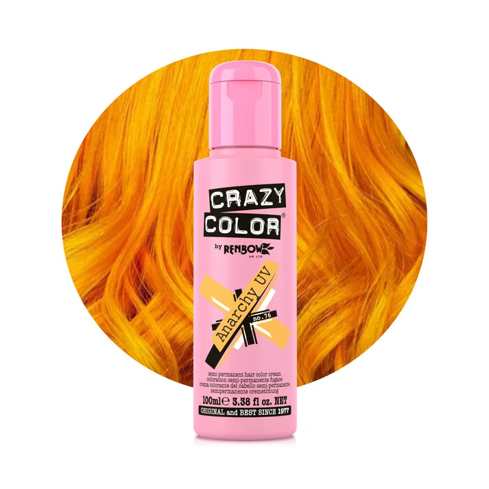 Crazy Color Semi Permanent Hair Color Cream