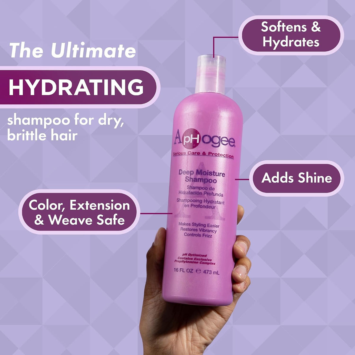 ApHogee Deep Moisture Shampoo