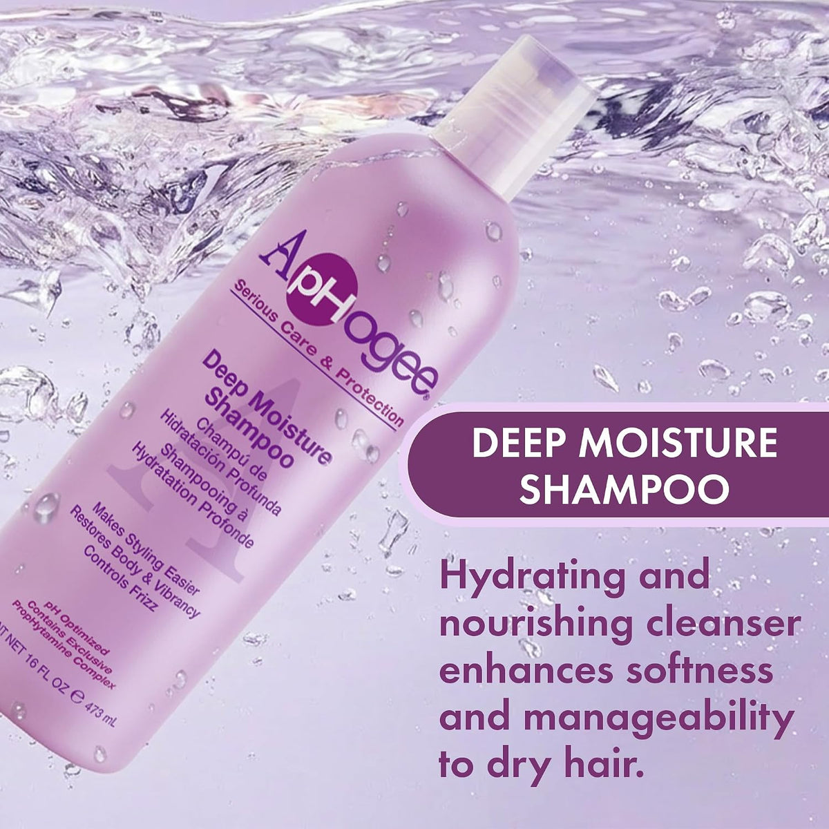 ApHogee Deep Moisture Shampoo