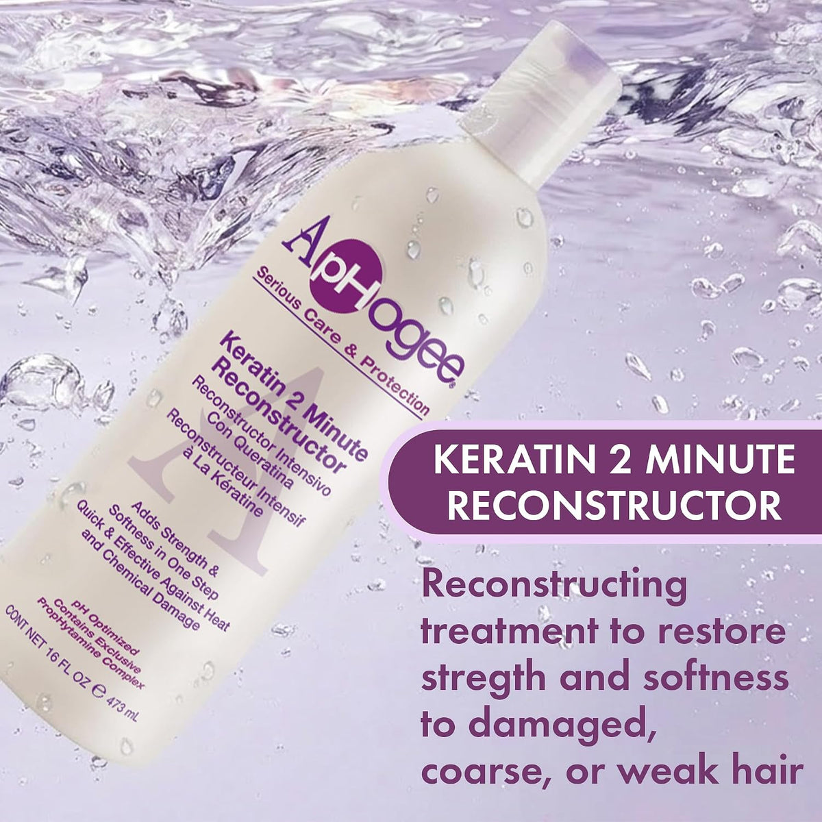 ApHogee Keratin 2 Minute Reconstructor