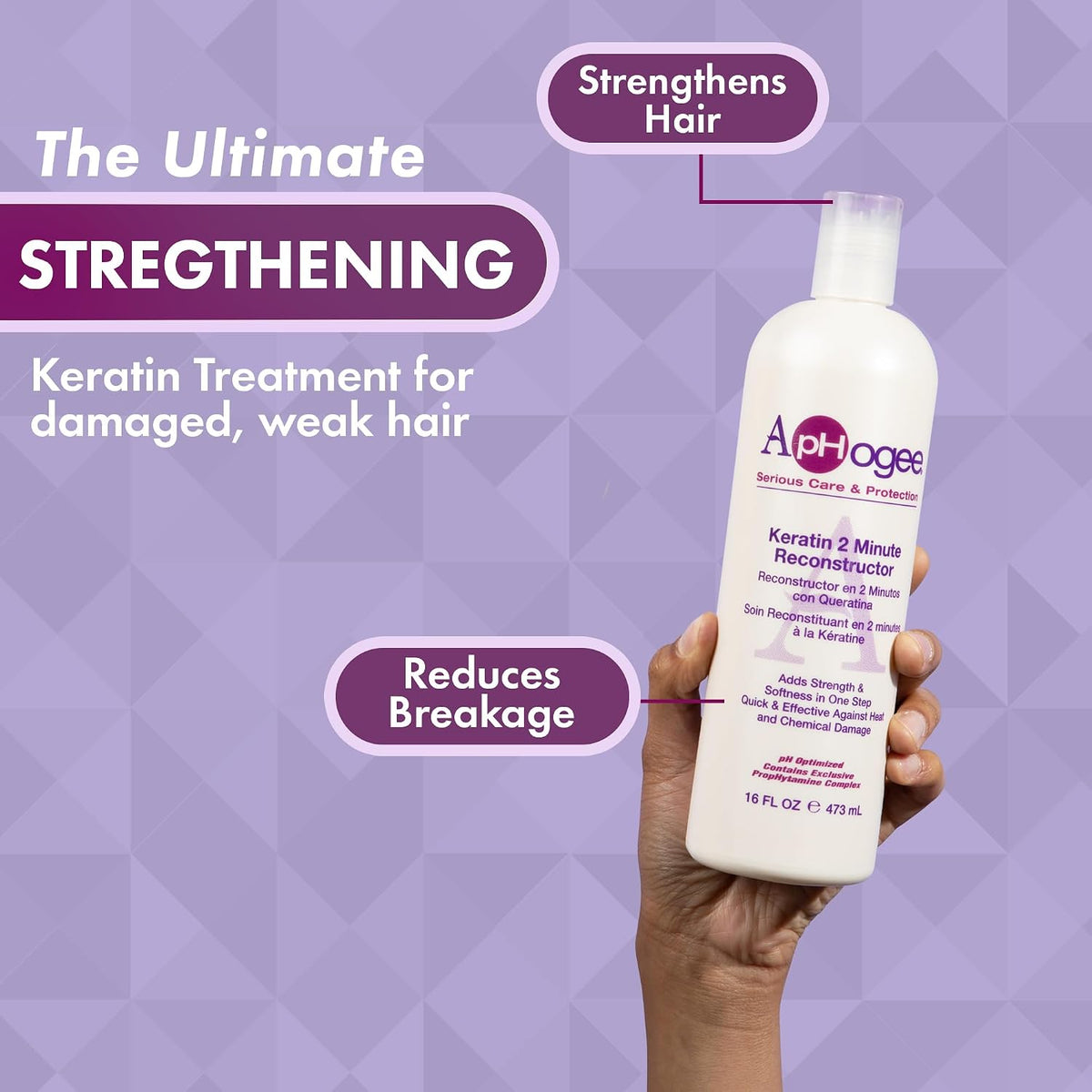 ApHogee Keratin 2 Minute Reconstructor
