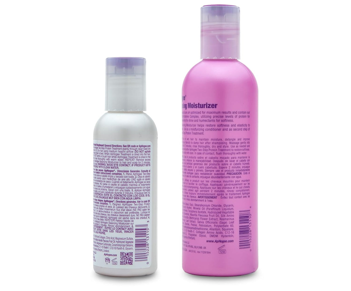 ApHogee Two-Step Protein Treatment & Balancing Moisturizer