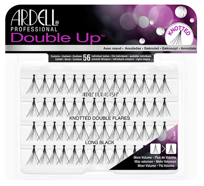 Ardell Duralash Double Up Individual Knotted Double Flares
