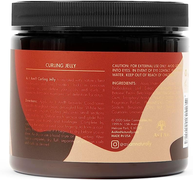 As I Am Curling Jelly Coil and Curl Definer