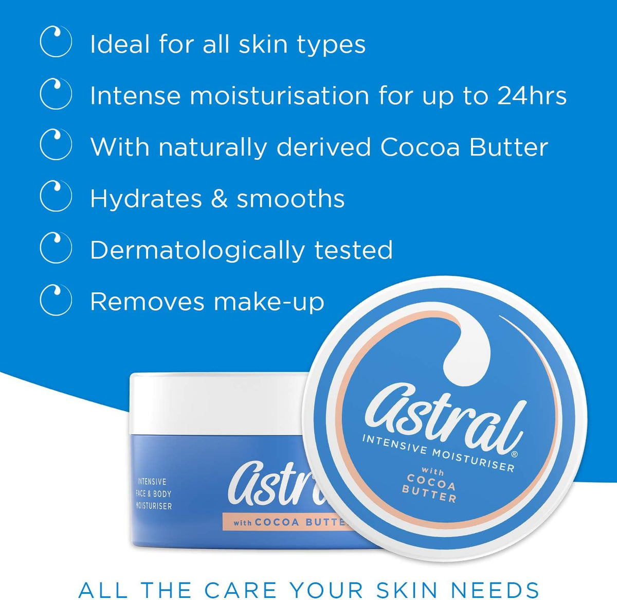 Astral Intensive Moisturiser With Cocoa Butter