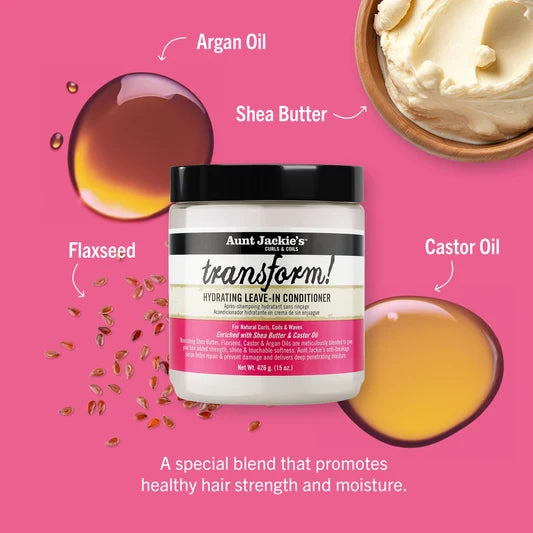 Aunt Jackie's Transform Hydrating Leave-In Conditioner