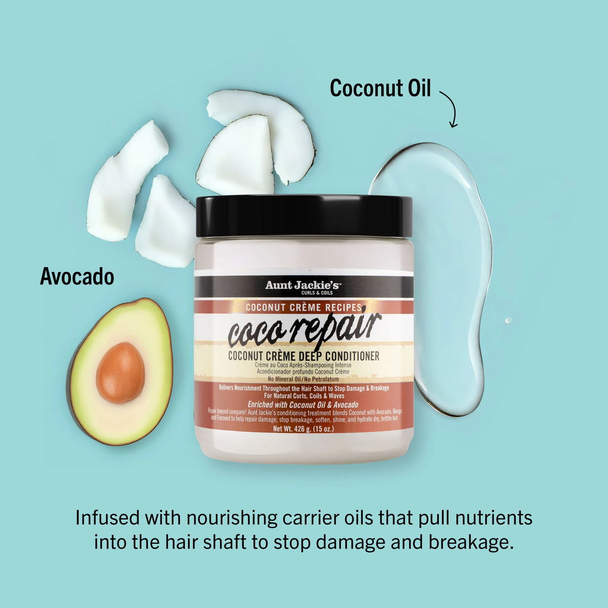 Aunt Jackie's Coco Repair Deep Conditioner