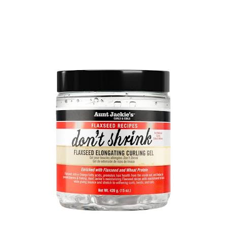 Aunt Jackie's Don't Shrink Flaxseed Elongating Curling Gel