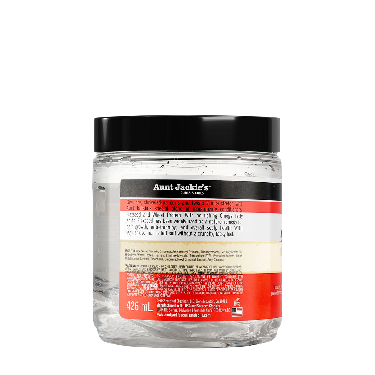 Aunt Jackie's Don't Shrink Flaxseed Elongating Curling Gel