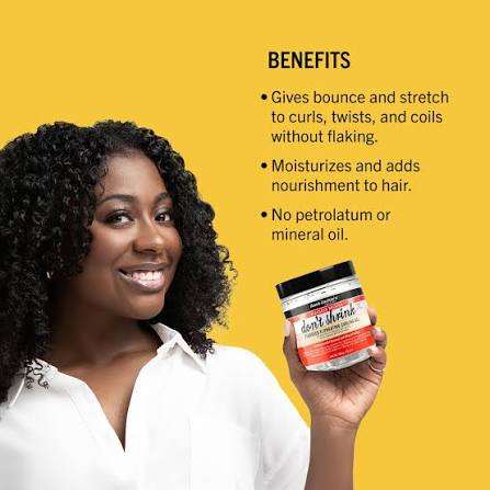 Aunt Jackie's Don't Shrink Flaxseed Elongating Curling Gel