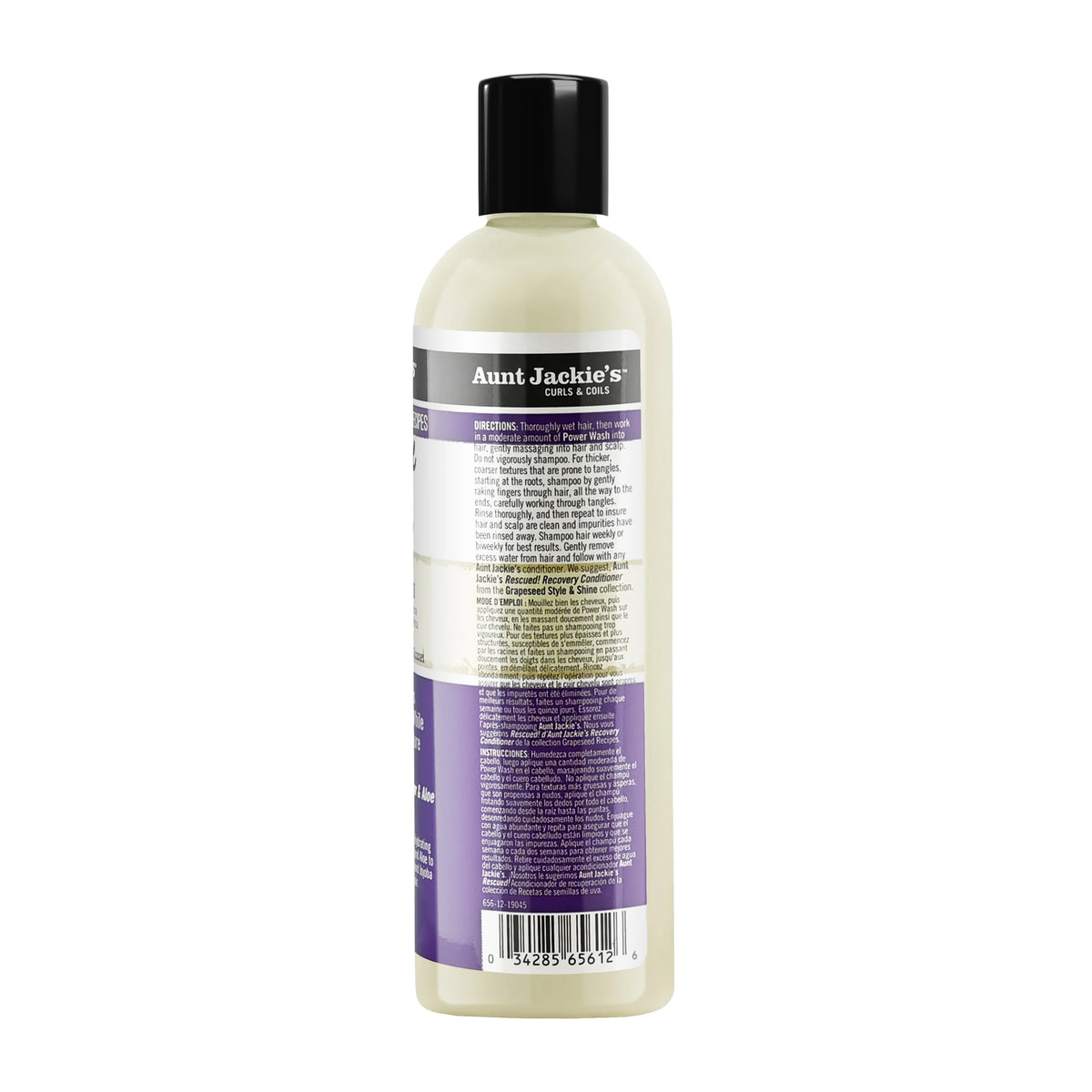 Aunt Jackie's Grapeseed Power Wash Intense Moisture Clarifying Shampoo