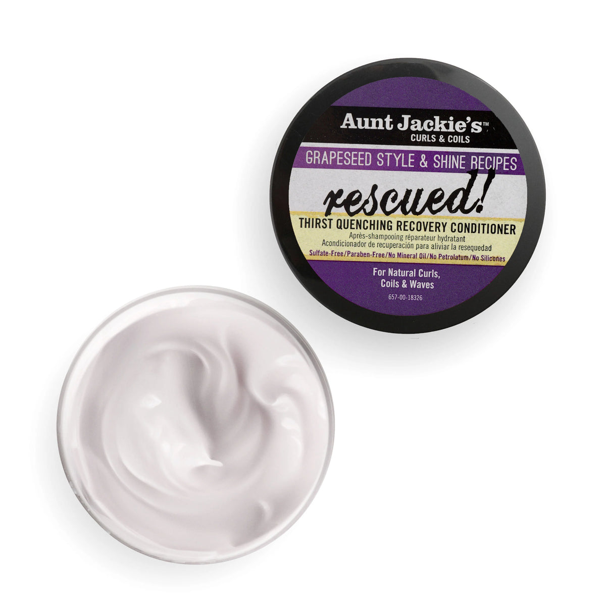 Aunt Jackie's Grapeseed Rescued Thirst Quenching Recovery Conditioner
