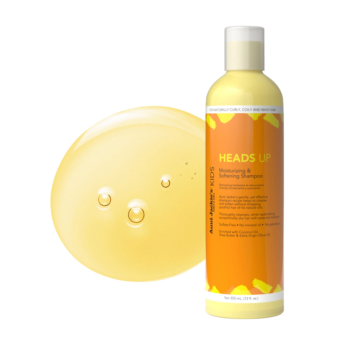 Aunt Jackie's Heads Up Moisturizing & Softening Shampoo