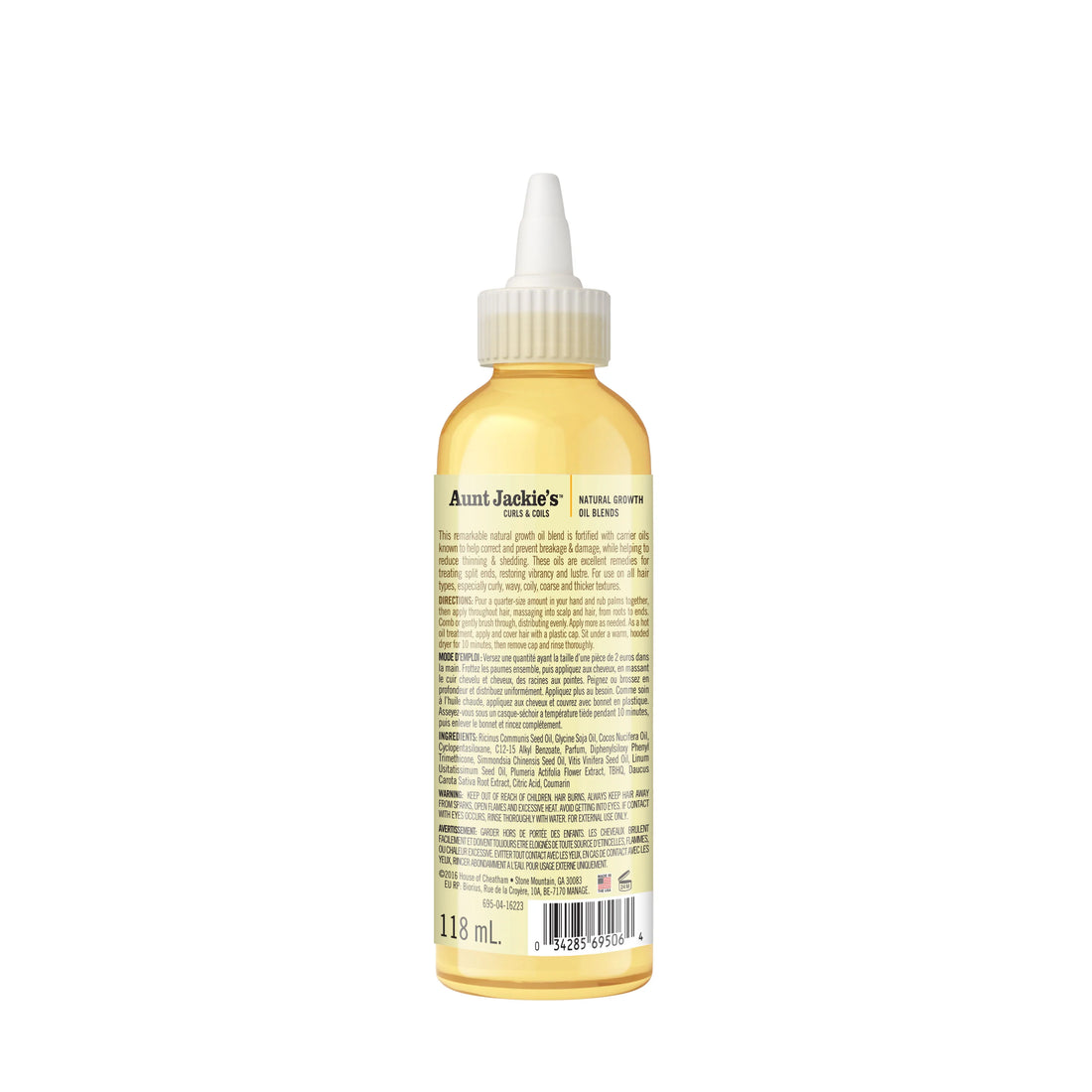 Aunt Jackie's Nourish My Hair Flaxseed & Monoi Oil