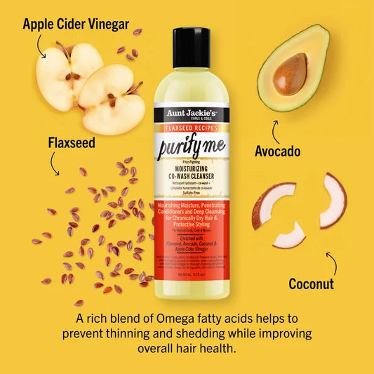 Aunt Jackie's Purify Me Moisturizing Co-wash Cleanser