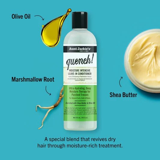 Aunt Jackie's Quench Moisture Intensive Leave-in Conditioner