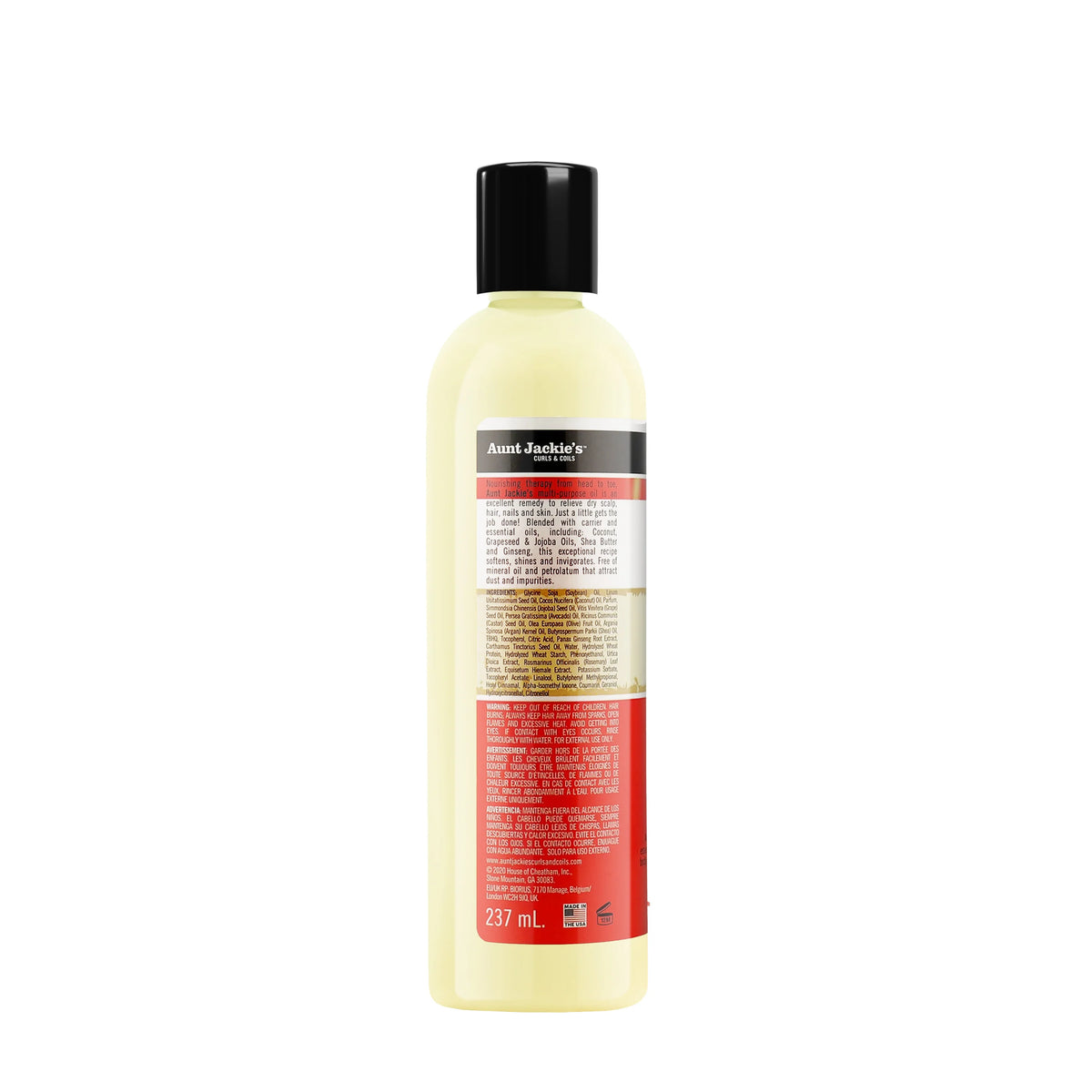 Aunt Jackie's Soft All Over Multi-purpose Oil Therapy