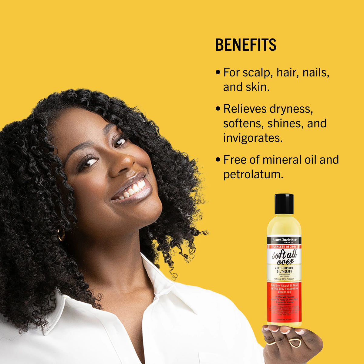 Aunt Jackie's Soft All Over Multi-purpose Oil Therapy