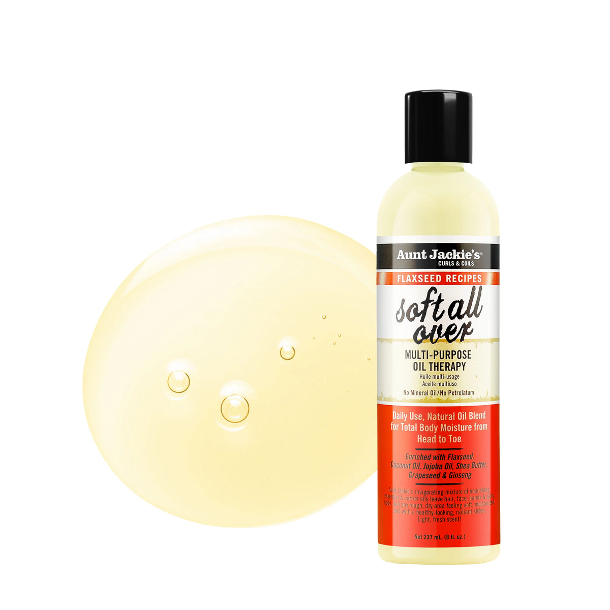 Aunt Jackie's Soft All Over Multi-purpose Oil Therapy