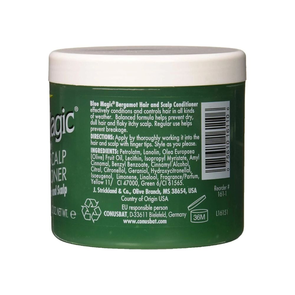 Blue Magic Bergamot Hair & Scalp Conditioner