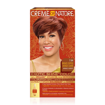 Creme Of Nature Exotic Shine Permanent Hair Colour With Argan Oil