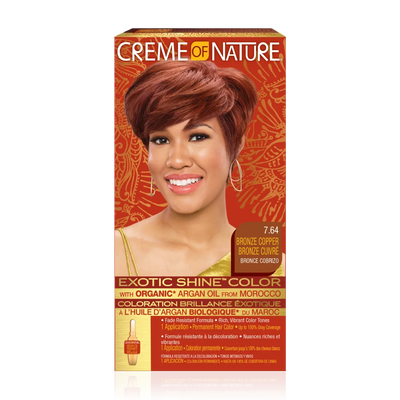 Creme Of Nature Exotic Shine Permanent Hair Colour With Argan Oil
