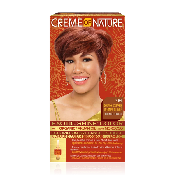 Creme Of Nature Exotic Shine Permanent Hair Colour With Argan Oil