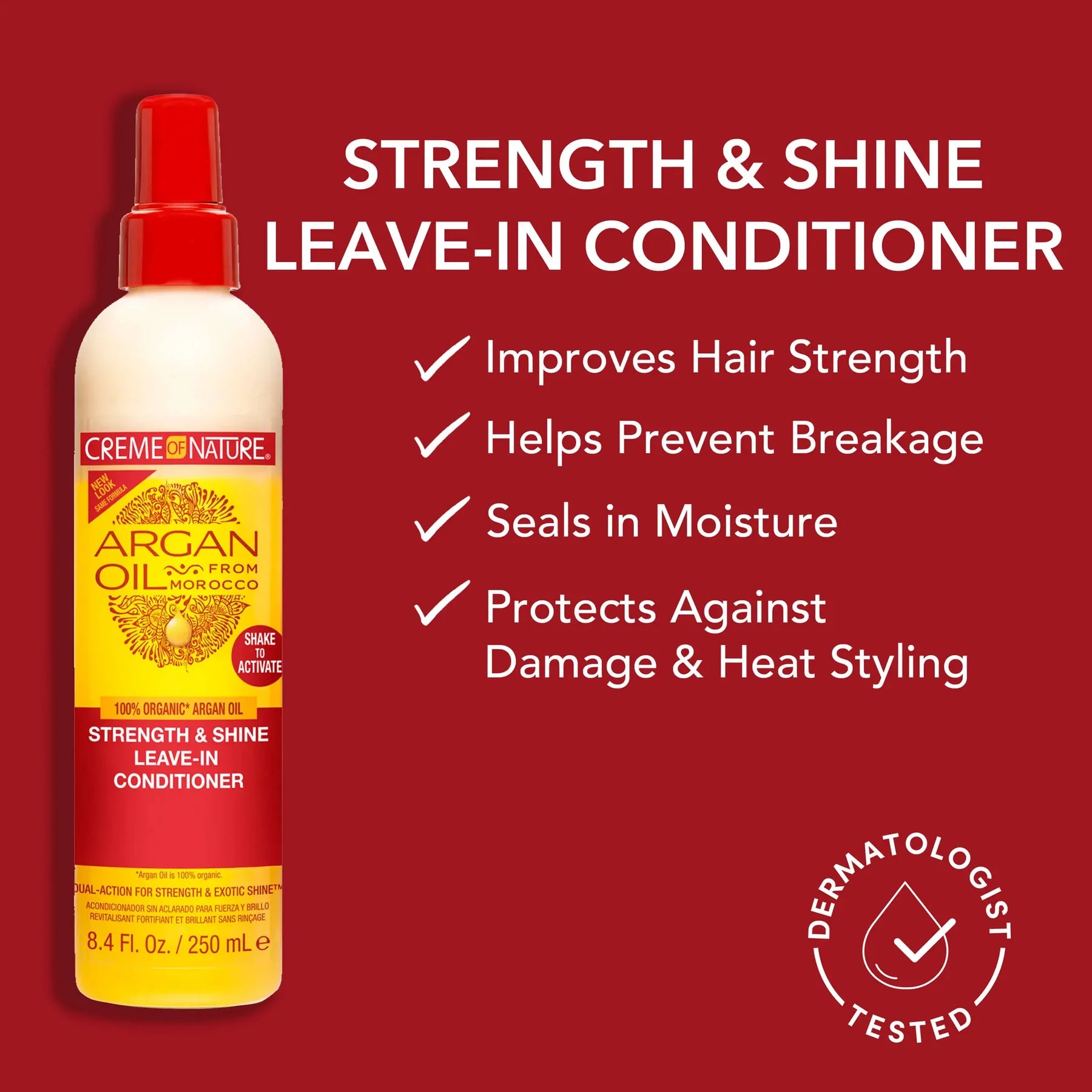 Creme Of Nature Argan Oil Strength & Shine Leave-In Conditioner