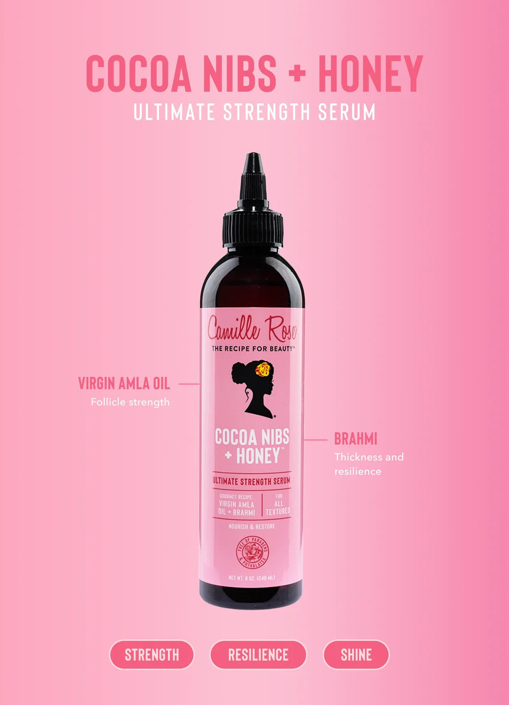 Camille Rose Cocoa Nibs & Honey Ultimate Strength Serum